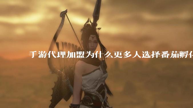 手游代理加盟为什么更多人选择番茄孵化器 - *