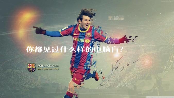 你都见过什么样的电脑盲？